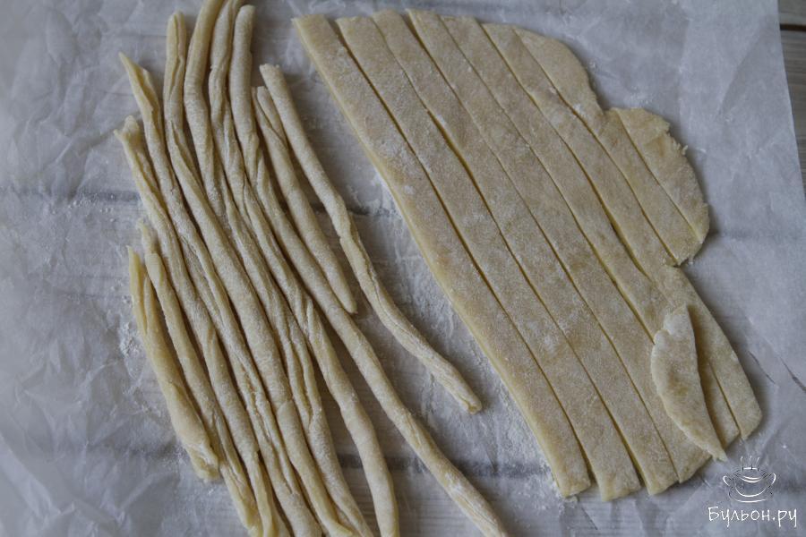 Домашняя паста пичи со сливочным соусом | рецепт пошагово, фото, отзывы