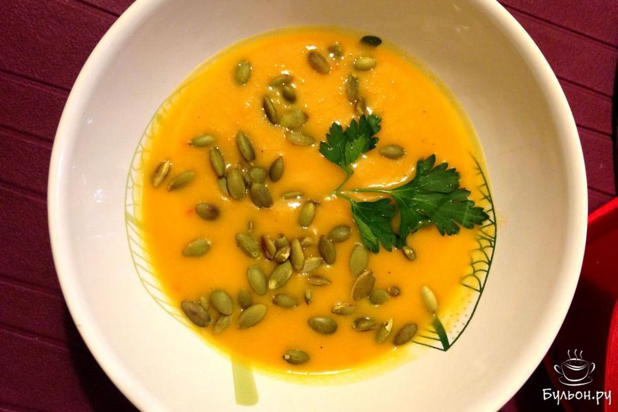 Тыквенный суп-пюре - пошаговый рецепт с фото