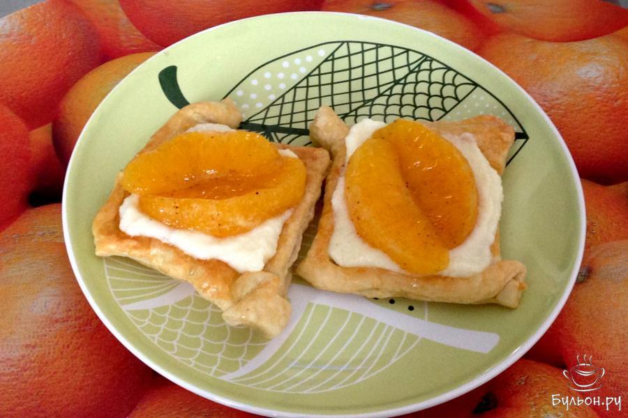 Дениш с апельсинами - пошаговый рецепт с фото