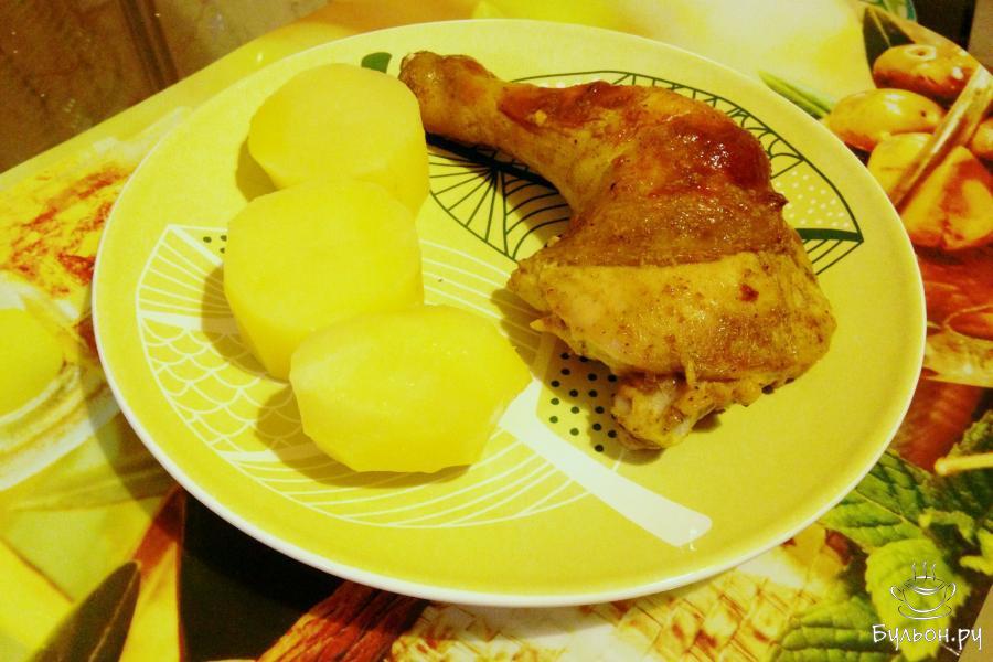 Курица в соусе карри - пошаговый рецепт с фото