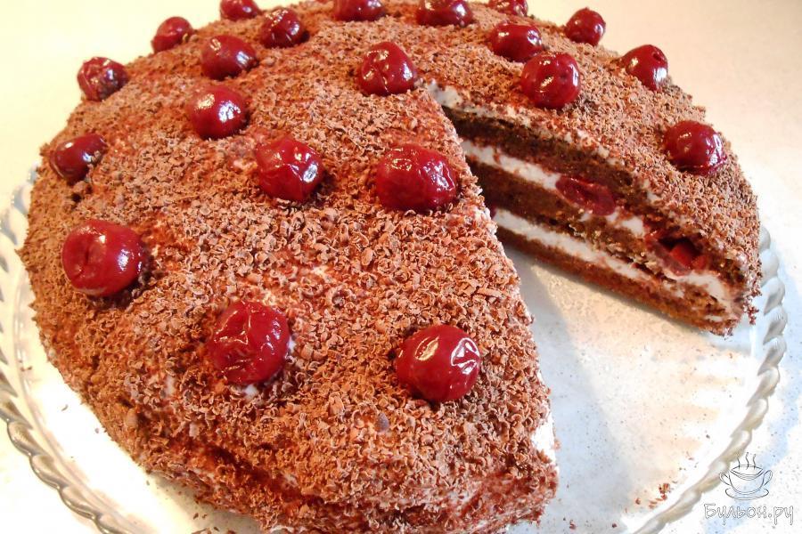 Шварцвальдский торт - пошаговый рецепт с фото