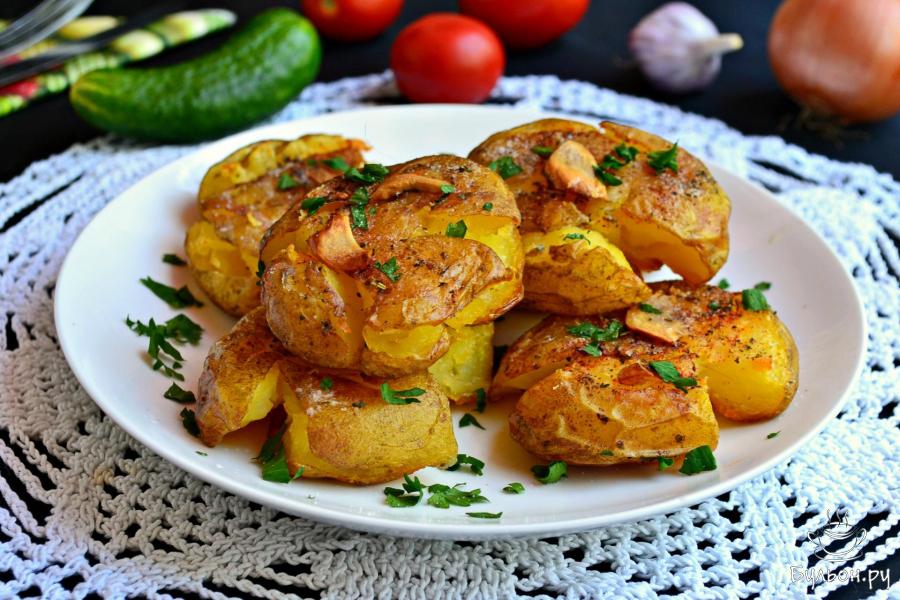 Картофель по-итальянски в духовке - пошаговый рецепт с фото