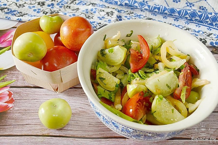 Салат с физалисом - пошаговый рецепт с фото