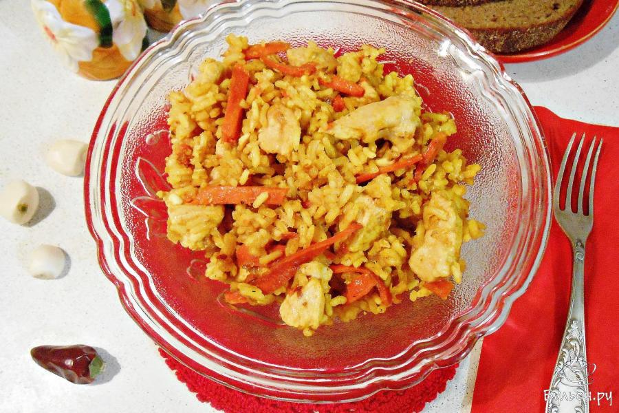Карри из куриного филе с рисом - пошаговый рецепт с фото