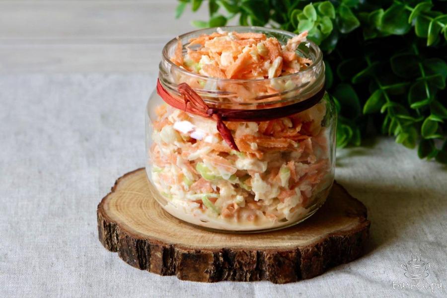 Салат с яблоками, сыром и яйцом – пошаговый рецепт приготовления с фото