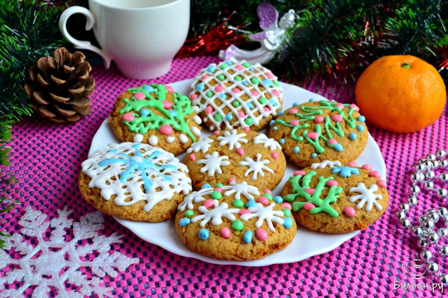 Новогодний рецепт печенья «Обезьянка»