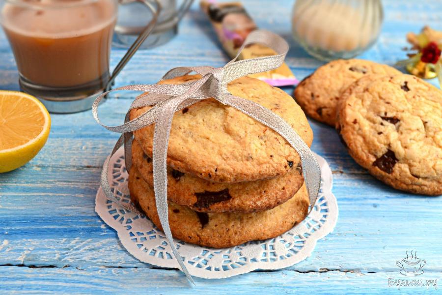 Американское печенье с шоколадом - пошаговый рецепт с фото