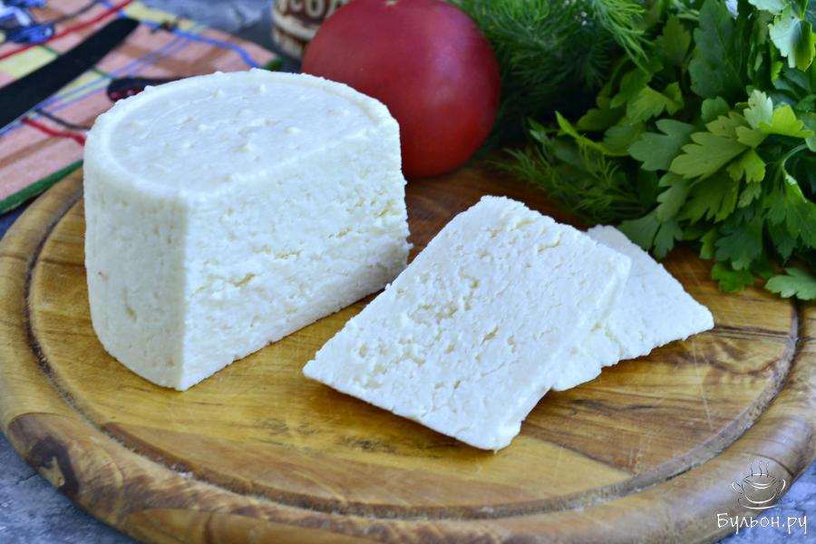 Рецепт домашнего адыгейского сыра - пошаговый рецепт с фото