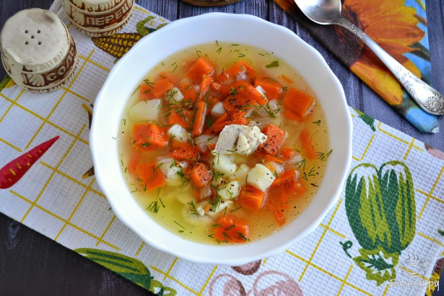 Куриный суп с тыквой - пошаговый рецепт с фото