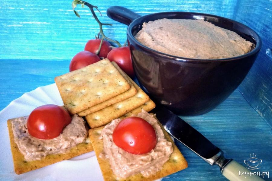Паштет куриный с орехами Паштет куриный с орехами