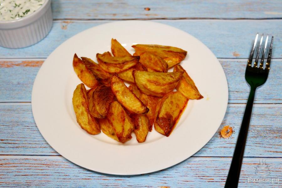 Картофель по-деревенски - пошаговый рецепт с фото
