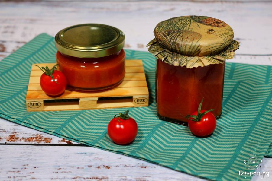 Домашний томатный соус - пошаговый рецепт с фото