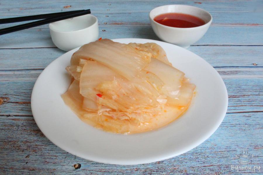 Чимчи из пекинской капусты по-корейски - пошаговый рецепт с фото