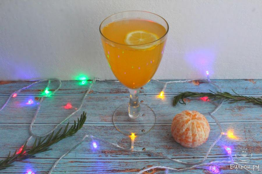 Мандариновый лимонад с розмарином - пошаговый рецепт с фото