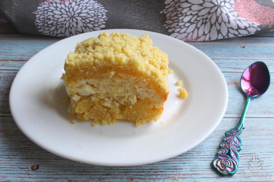 Ленивый пирог с творогом "Королевская ватрушка" - пошаговый рецепт с фото