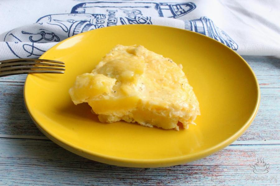 Картофель с сыром и яйцами в духовке - пошаговый рецепт с фото