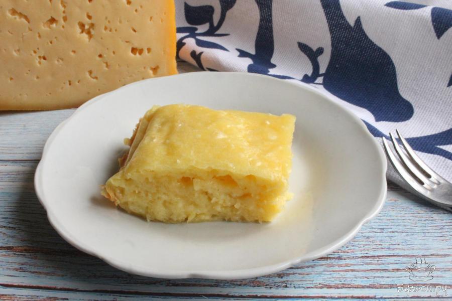 Сырный пирог с творогом - пошаговый рецепт с фото
