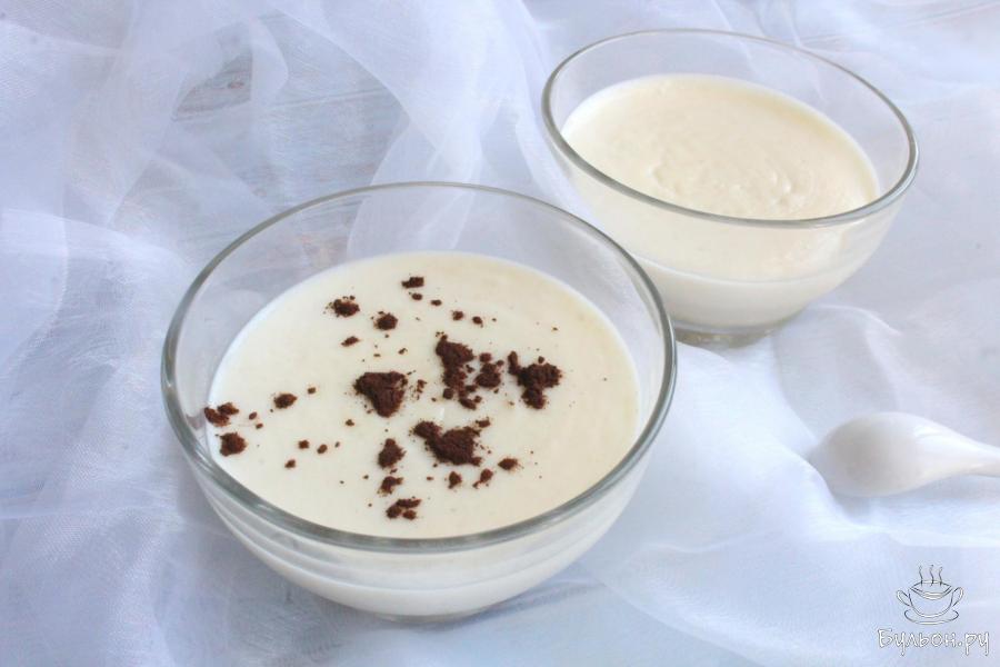 Турецкий молочный десерт Мухаллеби - пошаговый рецепт с фото