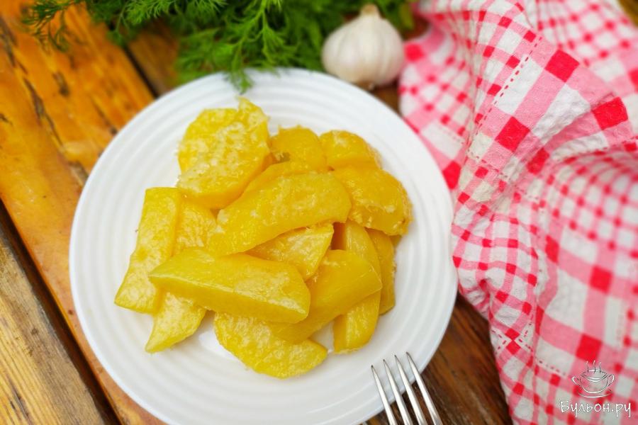 Сливочный картофель с моцареллой и чесноком - пошаговый рецепт с фото