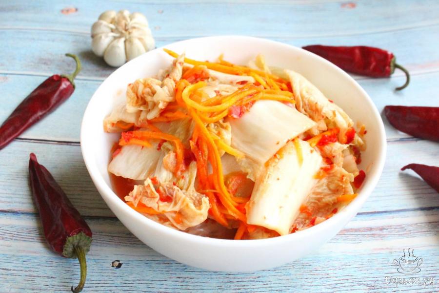 Чимчи с морковью по-корейски - пошаговый рецепт с фото