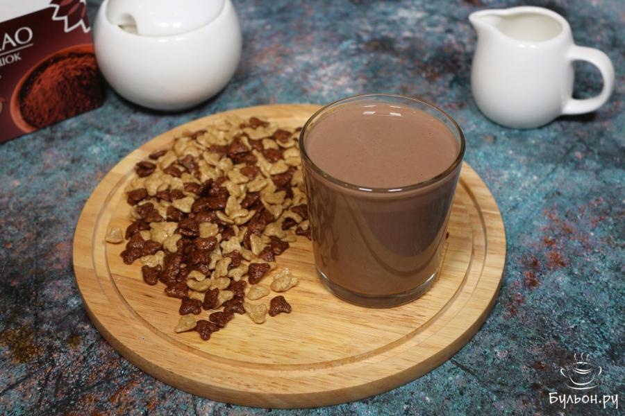 Шоколадное молоко Чудо - пошаговый рецепт с фото