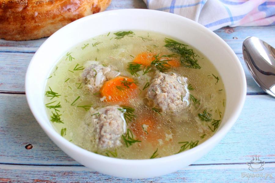 Вариант 1: Суп с фрикадельками и рисом – классический рецепт