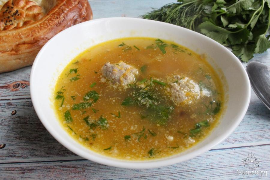 Суп с красной чечевицей и мясными фрикадельками - пошаговый рецепт с фото