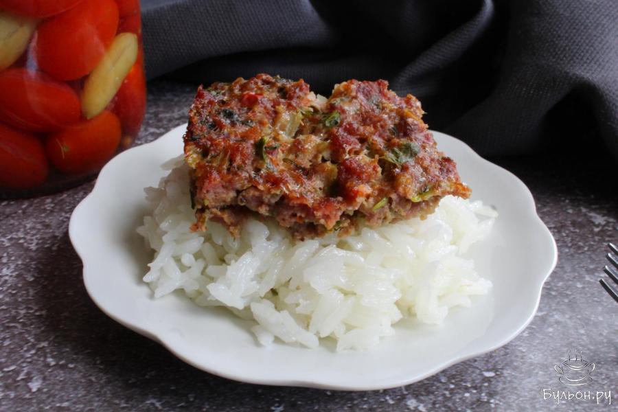 Мясная запеканка с помидорами и зеленью - пошаговый рецепт с фото