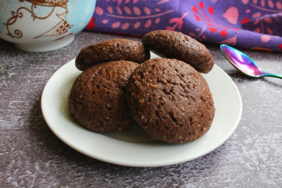 Шоколадное печенье с соленым арахисом - пошаговый рецепт с фото