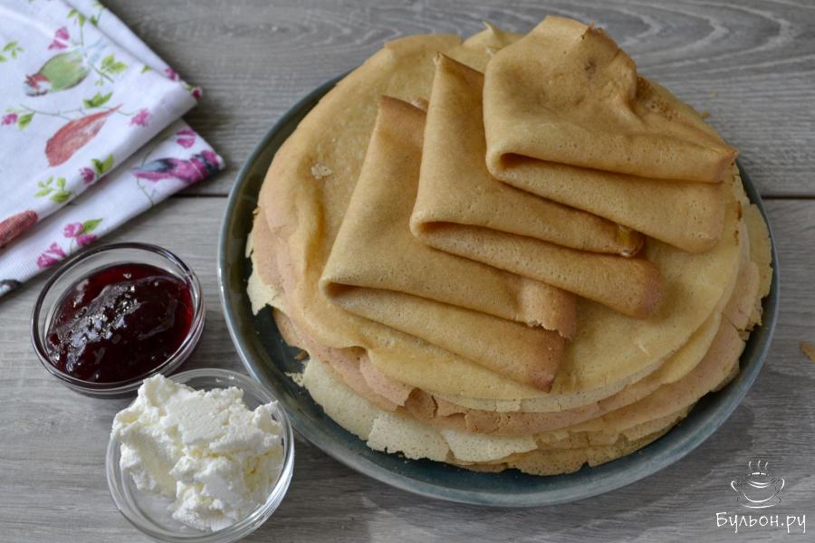 Вкусный Рецепт: Тонкие блины на молоке по-английски