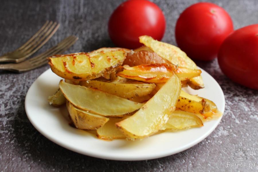 Диетический картофель в духовке - пошаговый рецепт с фото
