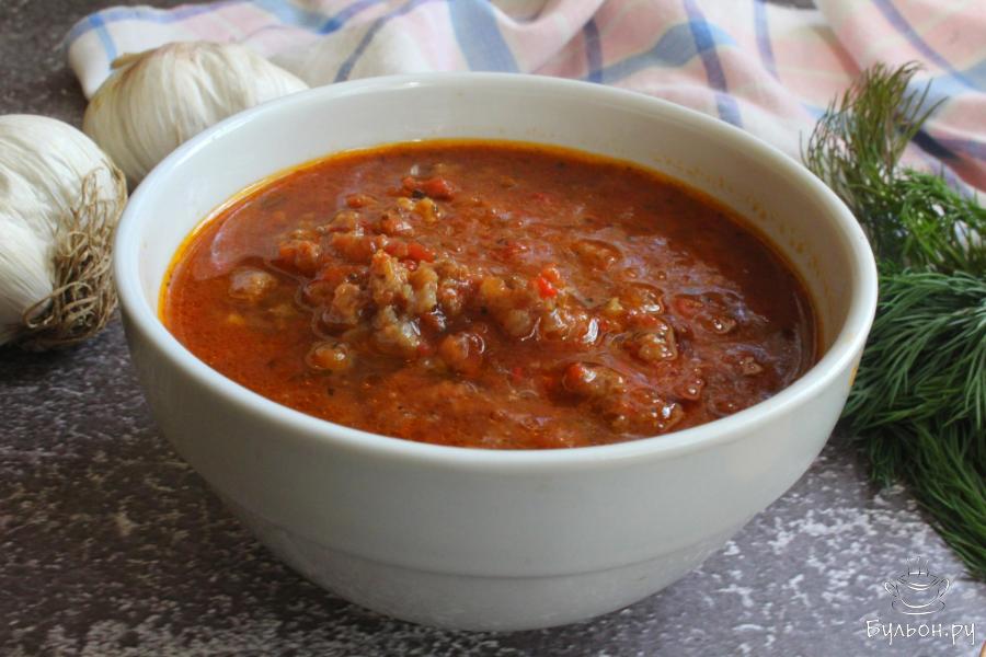 Греческий мясной соус Кима - пошаговый рецепт с фото