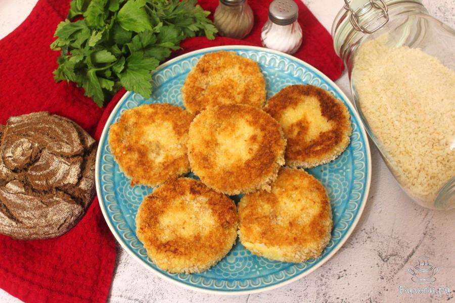 Картофельные котлеты в панко - пошаговый рецепт с фото