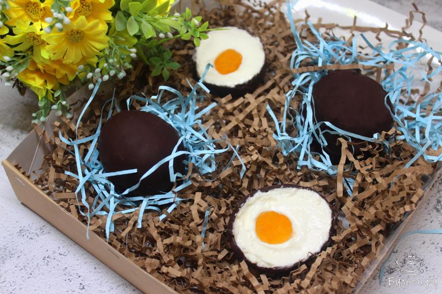 Пасхальные шоколадные яйца - пошаговый рецепт с фото