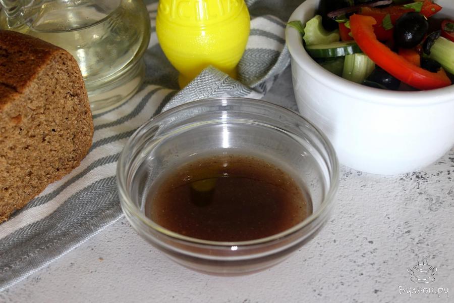 Сладкая заправка для овощного салата - пошаговый рецепт с фото