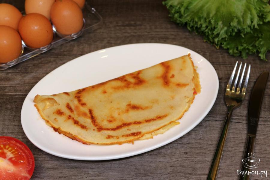 Рисоблин с сыром и помидорами - пошаговый рецепт с фото