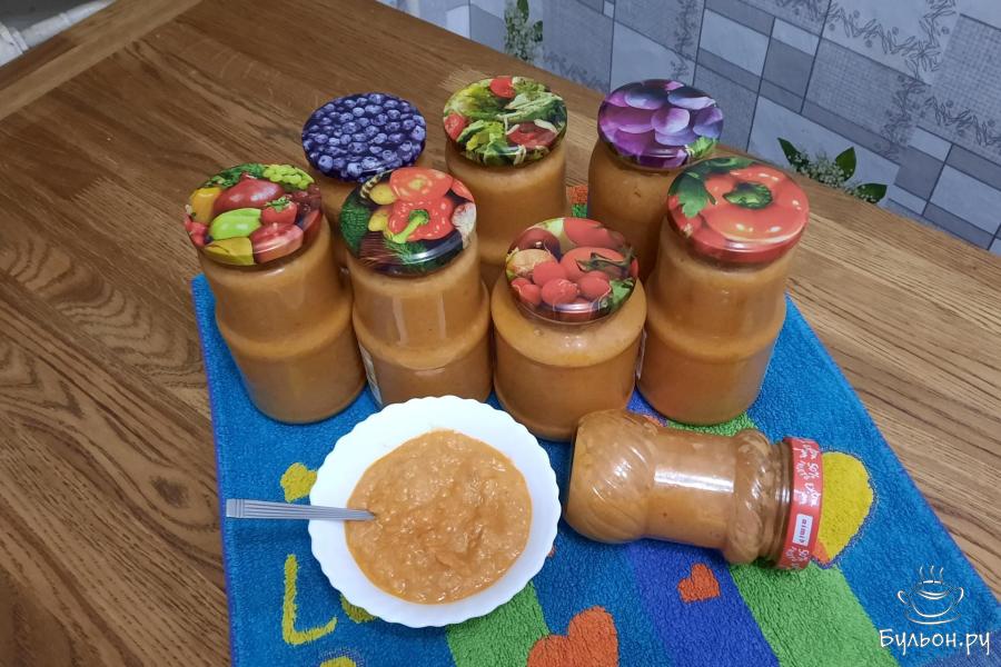 Икра из кабачков с яблоками и майонезом на зиму Икра из кабачков с яблоками и майонезом на зиму
