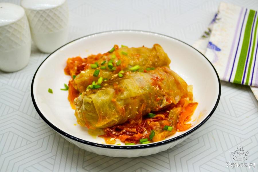 Голубцы из говяжьего фарша