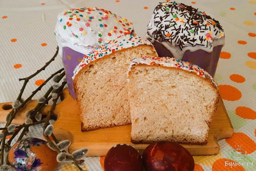 Кулич медовый без изюма